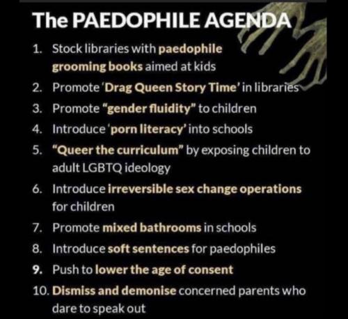 paedo agenda m