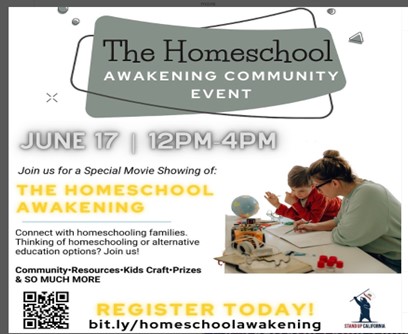 Norwalk, California - June 17, 2023 - Showing of Movie The Homeschool Awakening