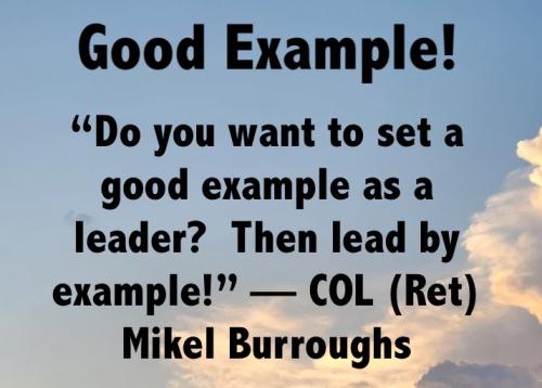 1-Leaders Set A Good Example