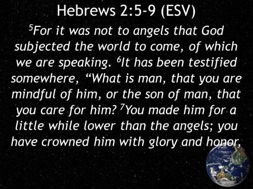 Hebrews 2_5-9