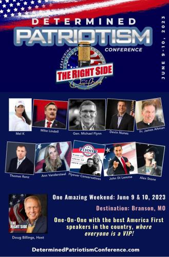 Branson, Missouri - June 9 & 10, 2023 - Determined Patriotism Conference