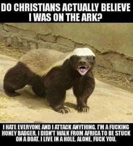 Honey Badger don't care. 🦡