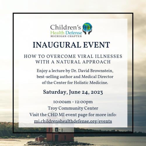 Troy, Michigan - June 24, 2023 - Children's Health Defense Inaugural Event