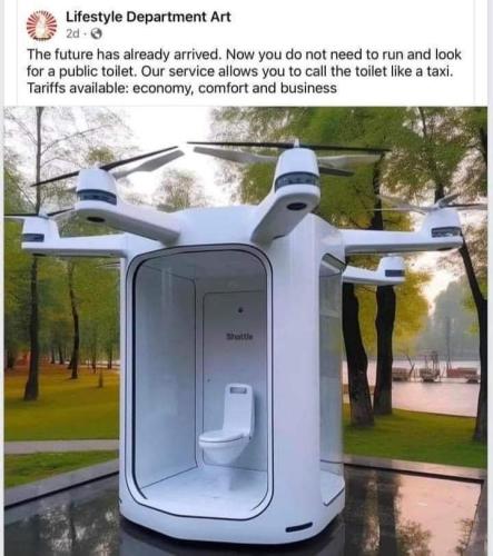 flying potty