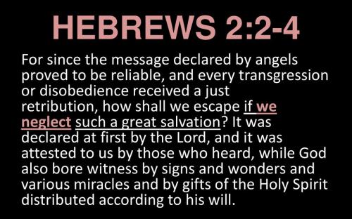 Hebrews 2_2-4