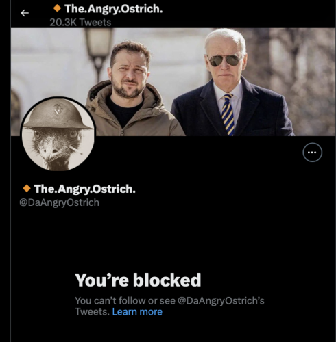 @DaAngryOstrich blockedbylibtard