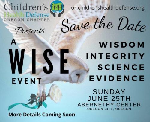 Oregon City, Oregon - June 25, 2023 - Wisdon, Integrity, Science, Evidence