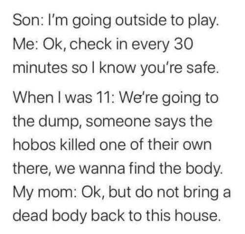 outside to play