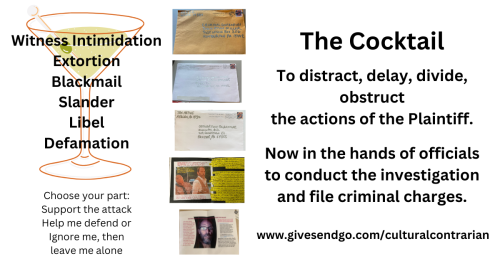 Witness Intimidation Extortion Blackmail Slander Libel Defamation (1)