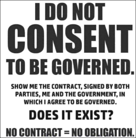 i do not consent