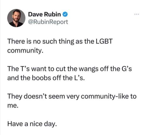 does not seem very community like
