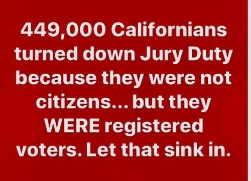 Non Citizens jury duty