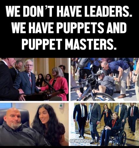 Political puppets