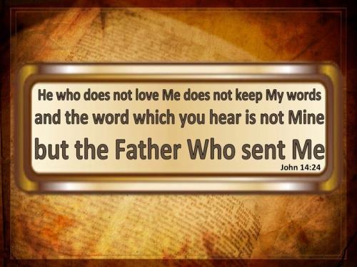 John 14-24 He Will Teach You All Things gold