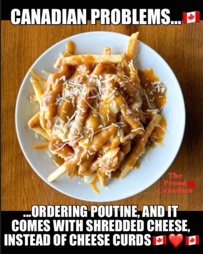 ordering poutine