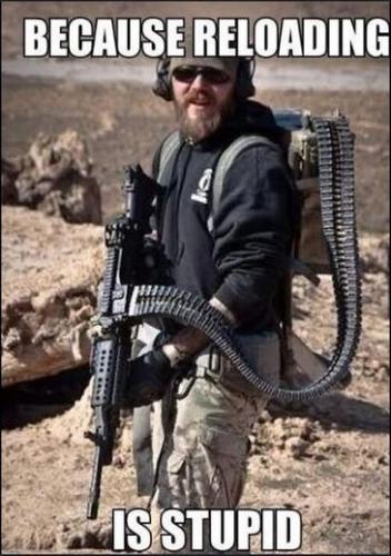 because reloading is stupid