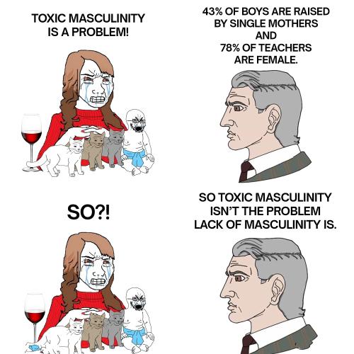 Toxic masculinity isn't the problem