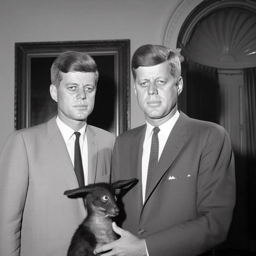 JFK Sr. With Body Double