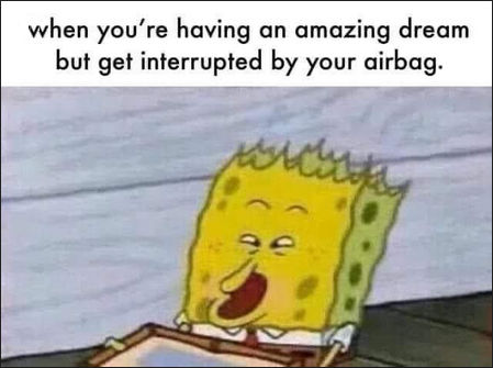 when you are having an amazing dream