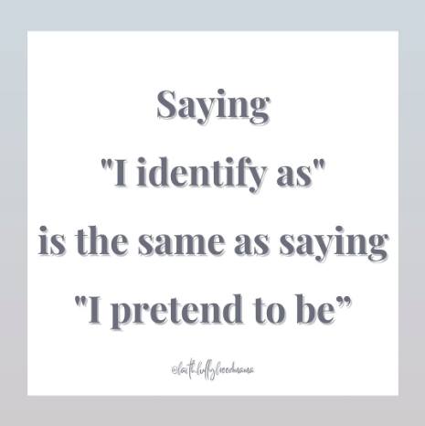 i identify as