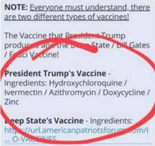 Trump's vaccine