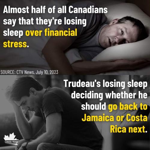 half of all Canadians