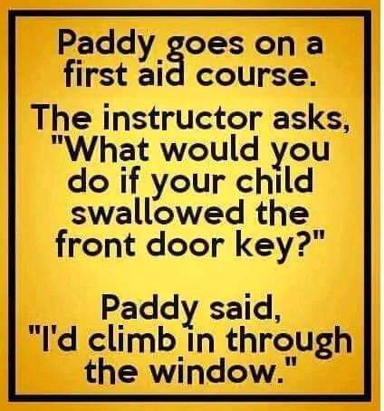 first aid course
