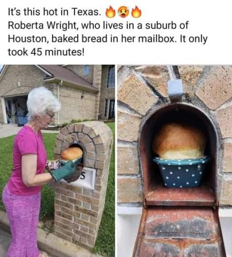 mail box bread