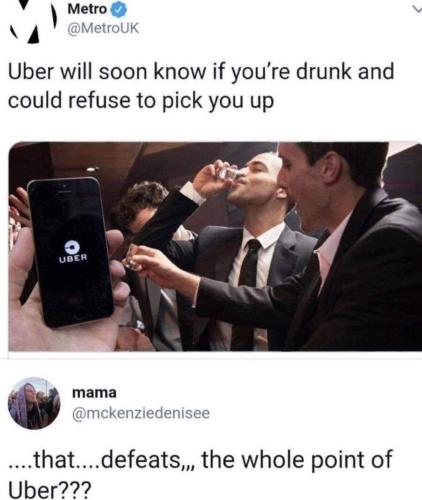 Uber refuses