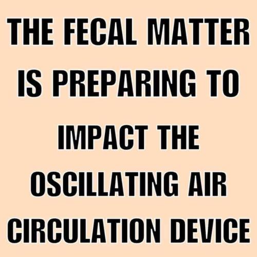 fecal matter
