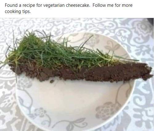 vegetarian chees cake