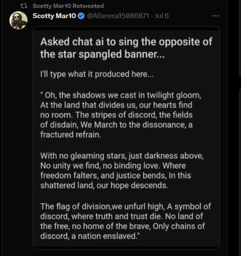 Opposite - Star Spangled Banner 1