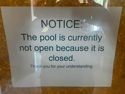 not open