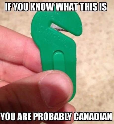 you are a Canadian