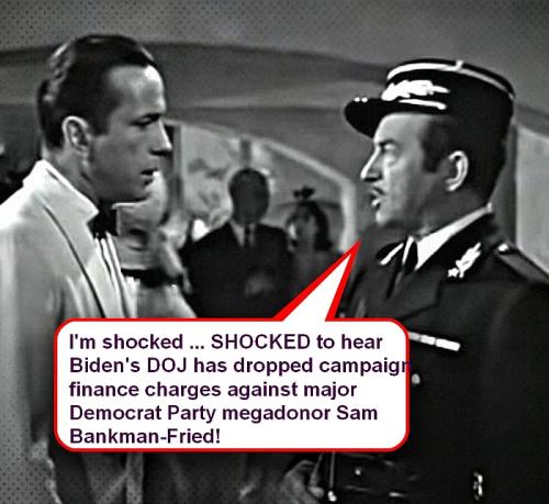 Shocked, SHOCKED charges dropped
