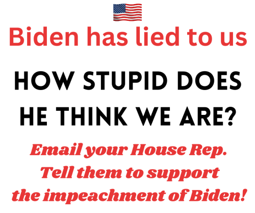 Biden has lied