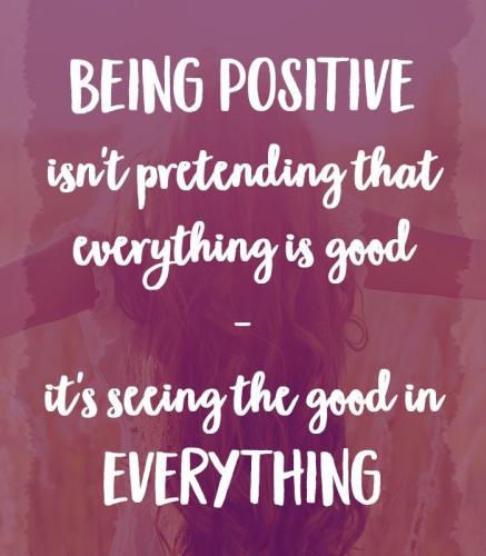 1A-Being Positive - Monil Shah