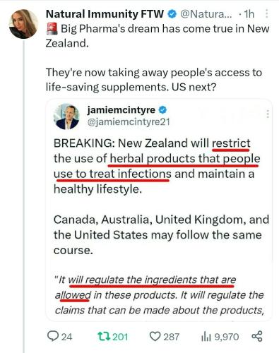 Big Pharma vs herbal