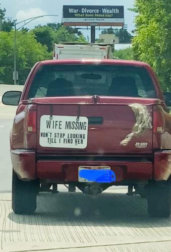 wife missing
