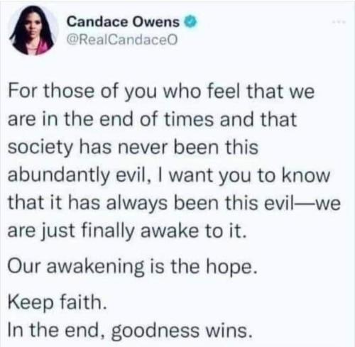 goodness wins