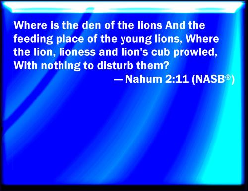 Nahum 2_11