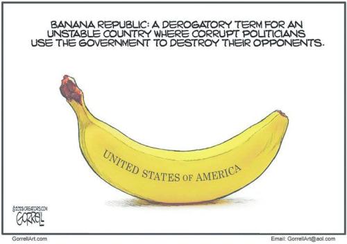 US Biden banana republic