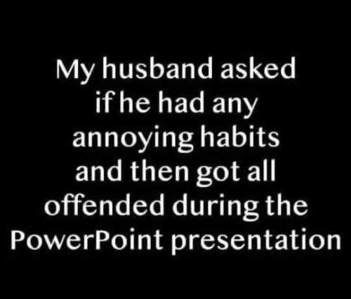 annoying habit