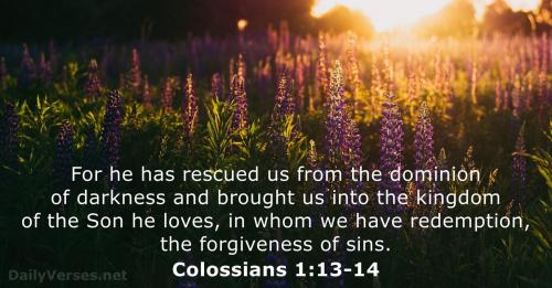 Colossians 1_13-14