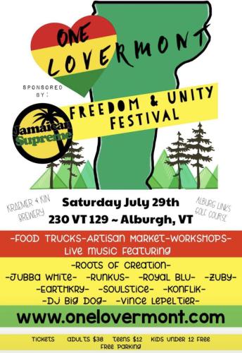 Alburgh, Vermont - July 29, 2013 - Freedom and Unity Festival