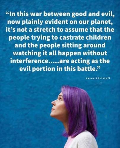 between good and evil