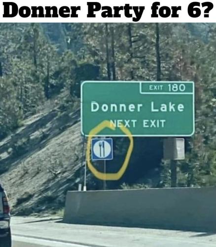 Donner Party for six