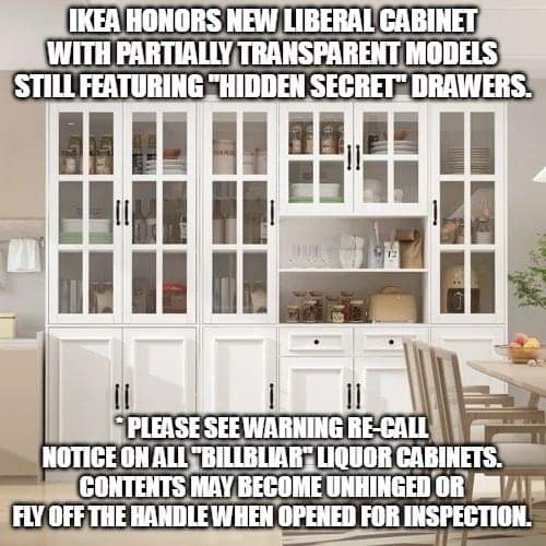 Ikea honours the new cabinet