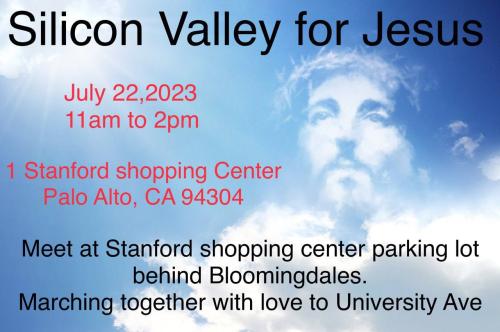 Palo Alto, California - July 22, 2023 - Silicon Valley for Jesus