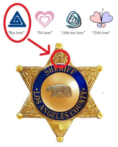 LA COUNTY SHERIFF BADGE